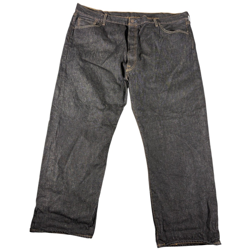 Levi's 501 Jeans Mens 48x32 Dark Wash Straight Premium Cowboy Heritage Buttonfly
